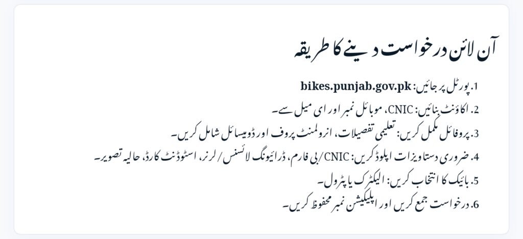 PM Electric Bike Scheme