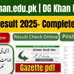DG Khan Board 9th Class Result